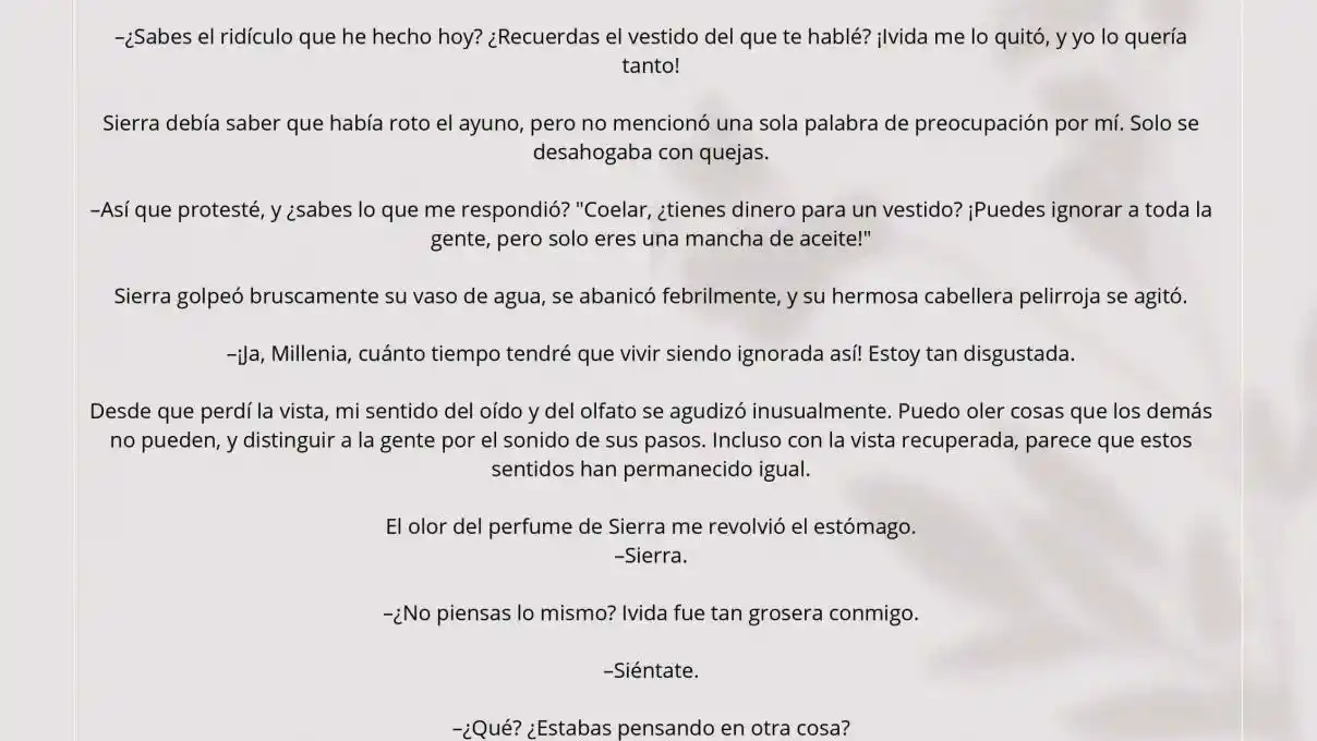 Estoy Aquí Por Las Flores. (Novela) - Capítulo 3 - Página 7 - LectorTMOo