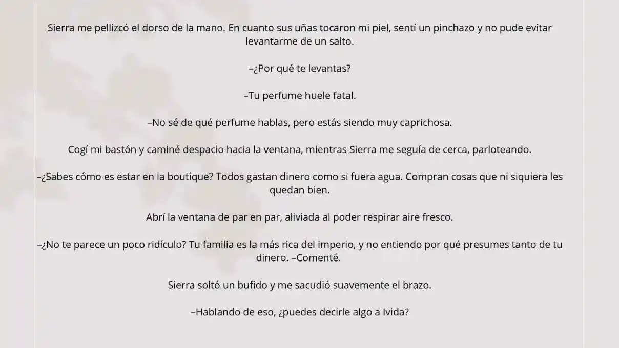 Estoy Aquí Por Las Flores. (Novela) - Capítulo 3 - Página 8 - LectorTMOo