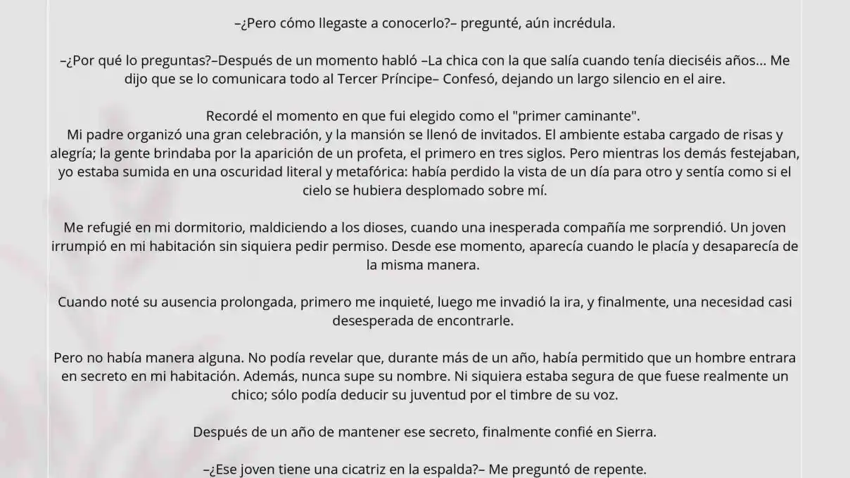 Estoy Aquí Por Las Flores. (Novela) - Capítulo 4 - Página 4 - LectorTMOo