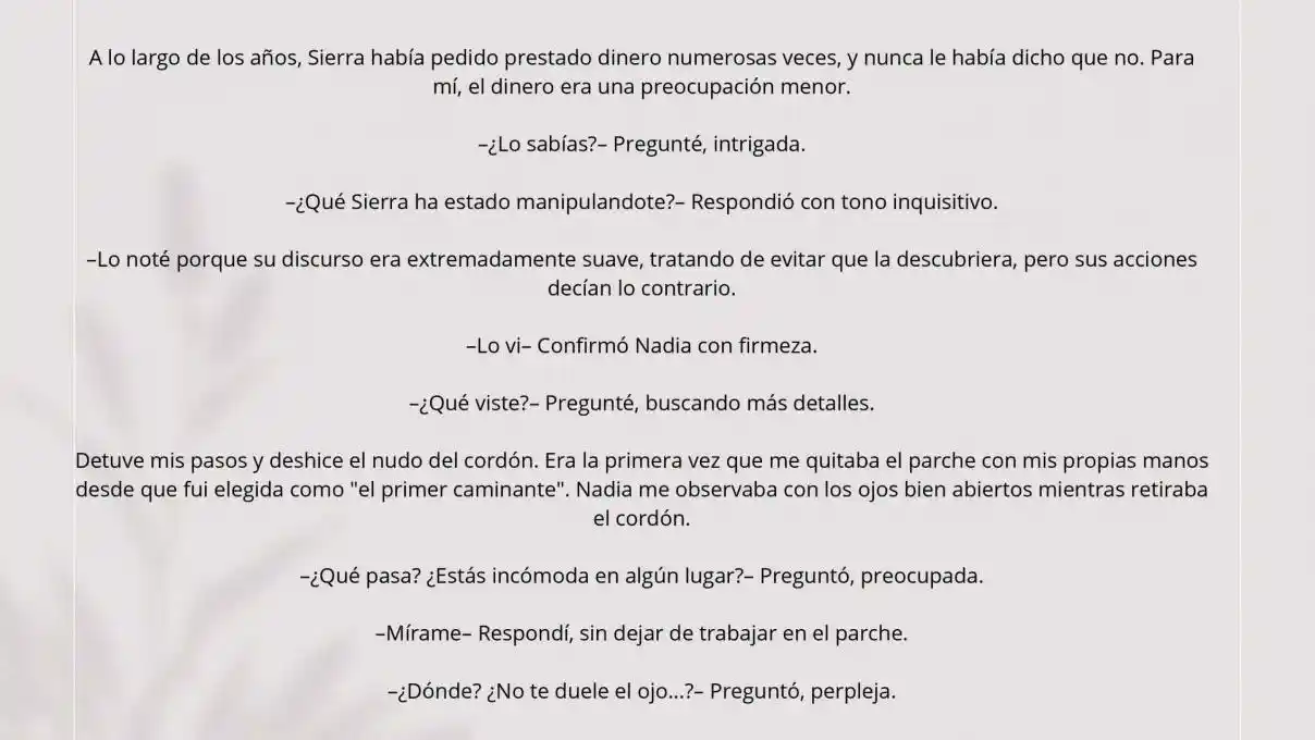 Estoy Aquí Por Las Flores. (Novela) - Capítulo 5 - Página 6 - LectorTMOo