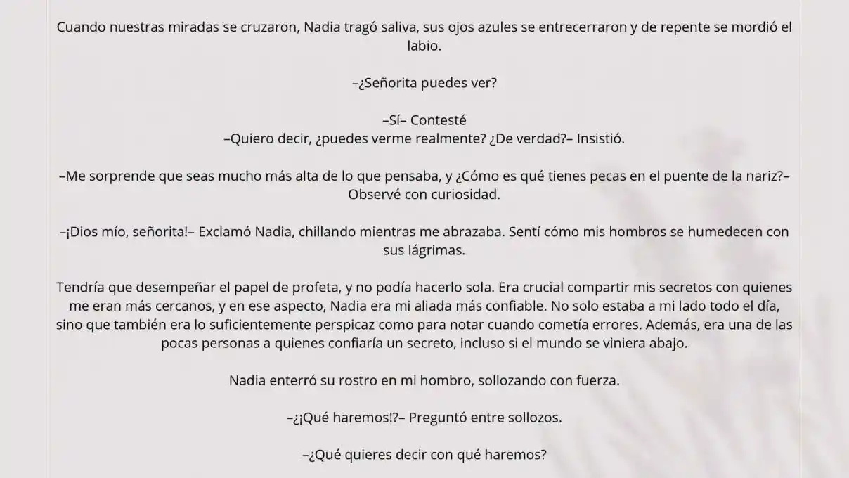 Estoy Aquí Por Las Flores. (Novela) - Capítulo 5 - Página 7 - LectorTMOo