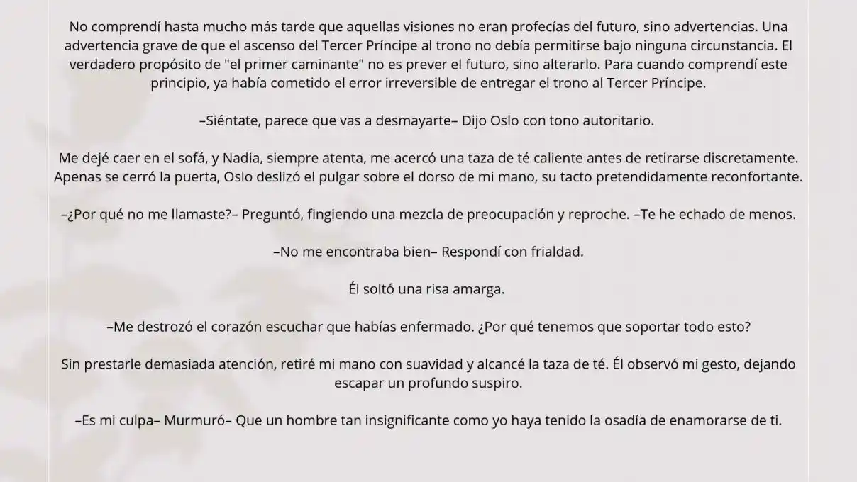 Estoy Aquí Por Las Flores. (Novela) - Capítulo 6 - Página 7 - LectorTMOo