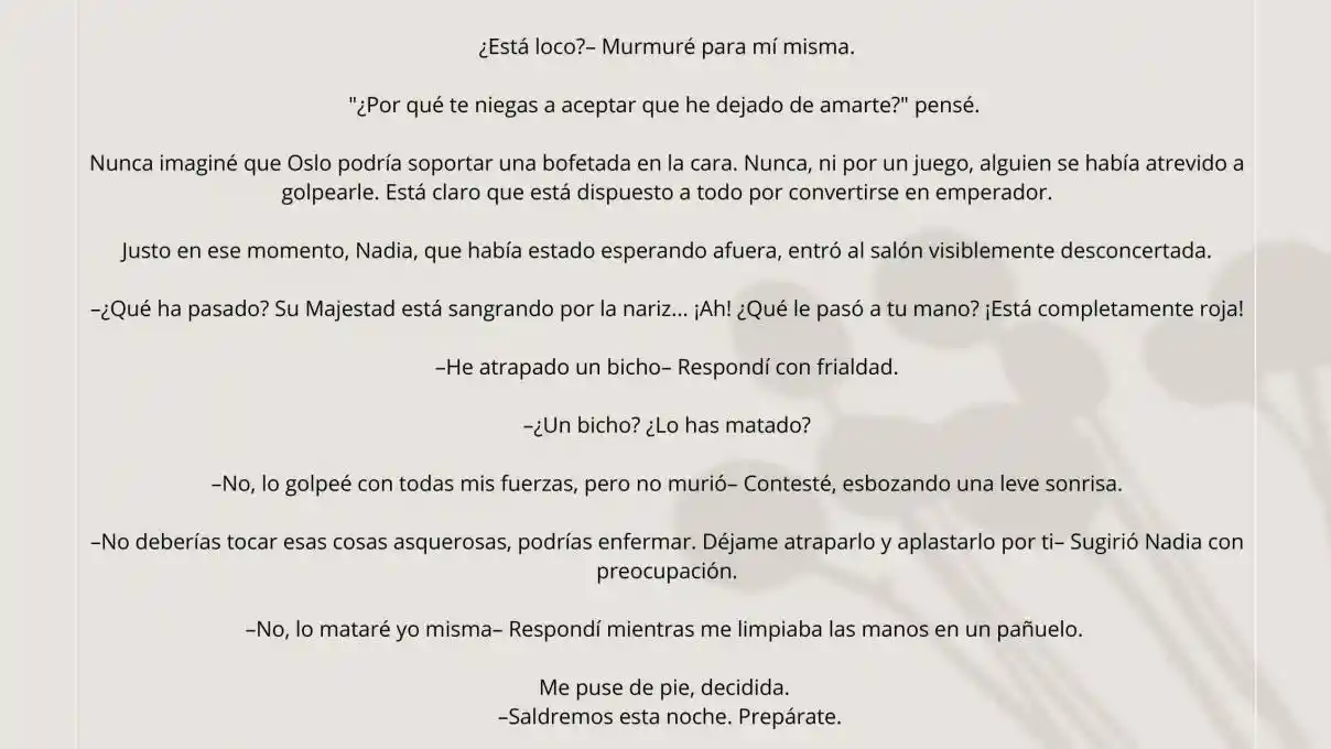 Estoy Aquí Por Las Flores. (Novela) - Capítulo 7 - Página 4 - LectorTMOo
