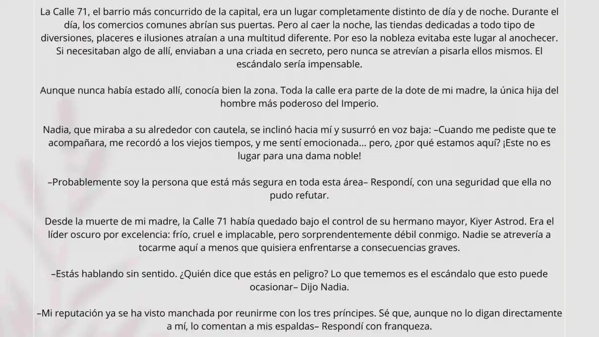 Estoy Aquí Por Las Flores. (Novela) - Capítulo 7 - Página 5 - LectorTMOo
