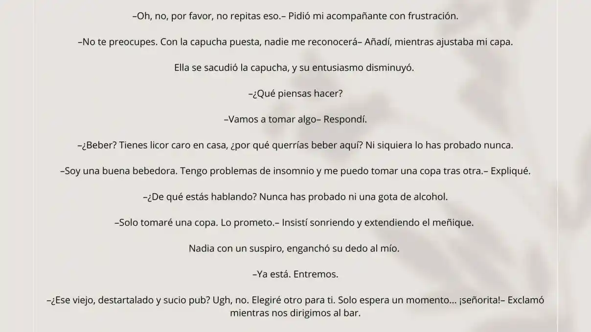 Estoy Aquí Por Las Flores. (Novela) - Capítulo 7 - Página 6 - LectorTMOo