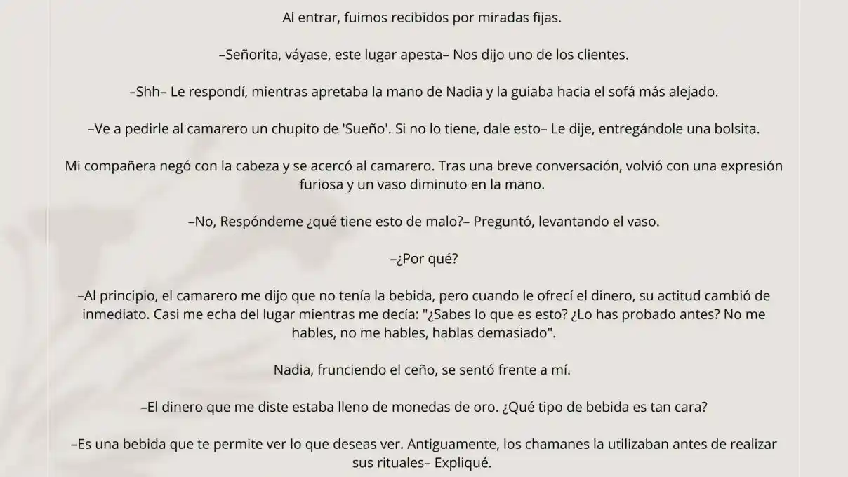 Estoy Aquí Por Las Flores. (Novela) - Capítulo 7 - Página 7 - LectorTMOo