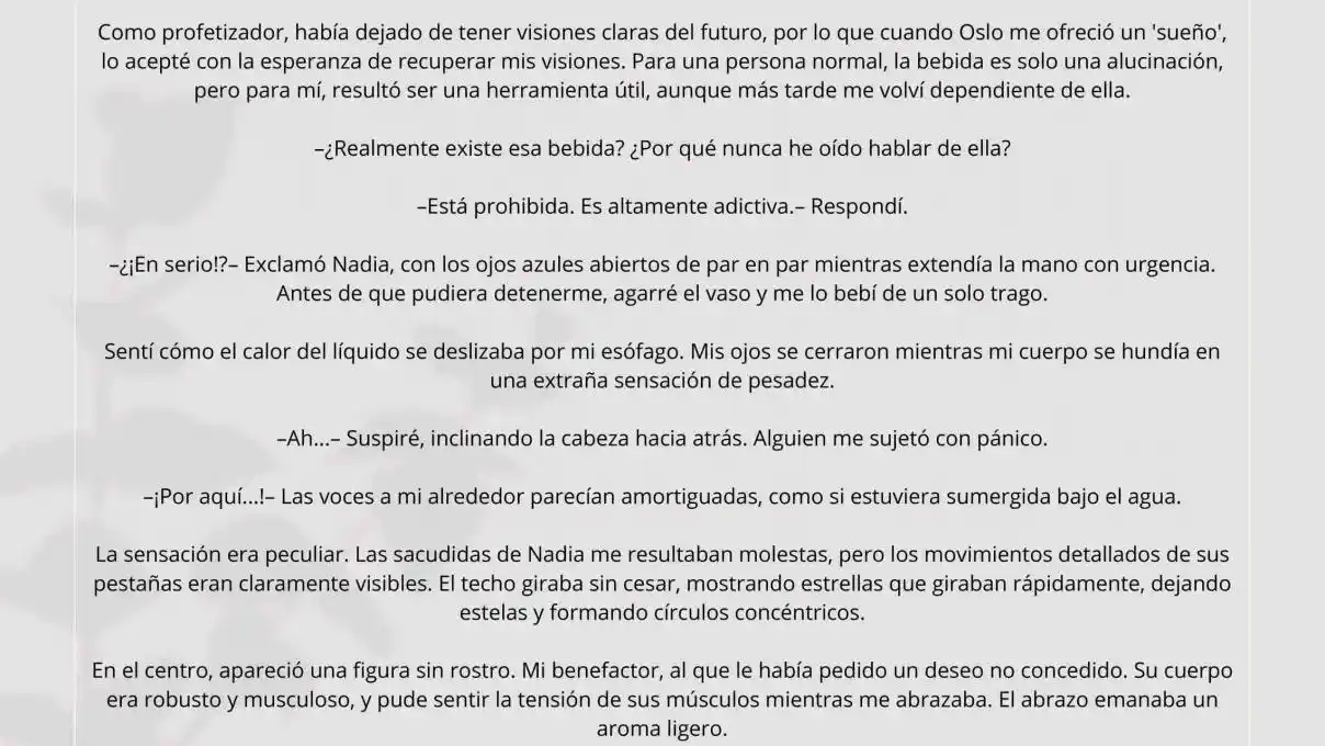 Estoy Aquí Por Las Flores. (Novela) - Capítulo 7 - Página 8 - LectorTMOo