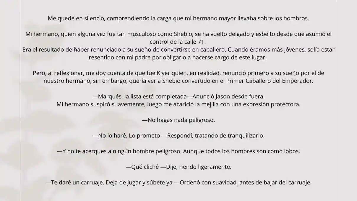 Estoy Aquí Por Las Flores. (Novela) - Capítulo 8 - Página 8 - LectorTMOo
