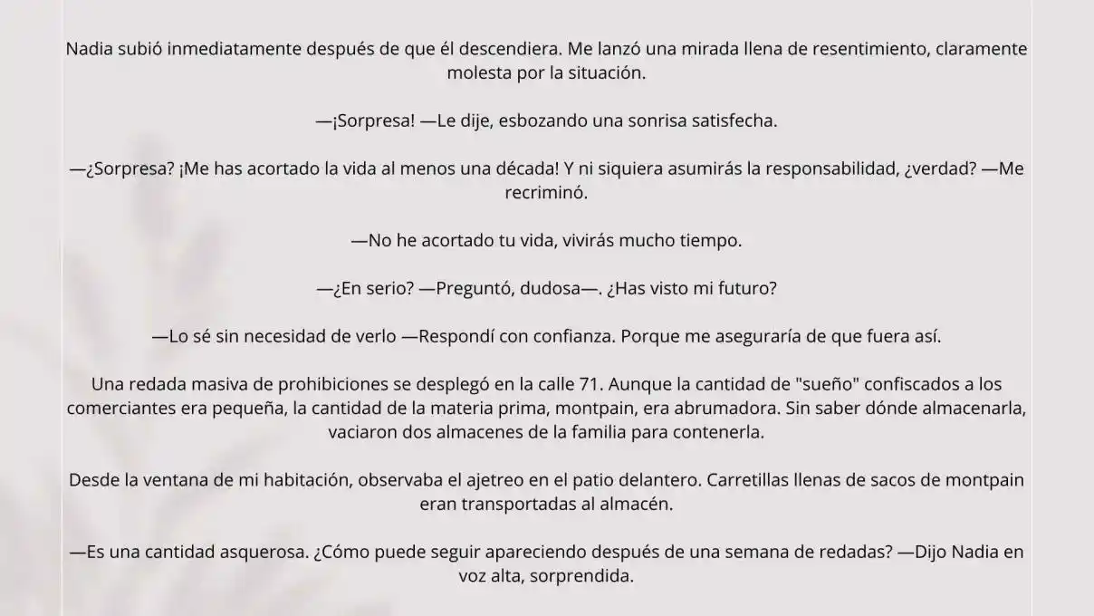 Estoy Aquí Por Las Flores. (Novela) - Capítulo 8 - Página 9 - LectorTMOo
