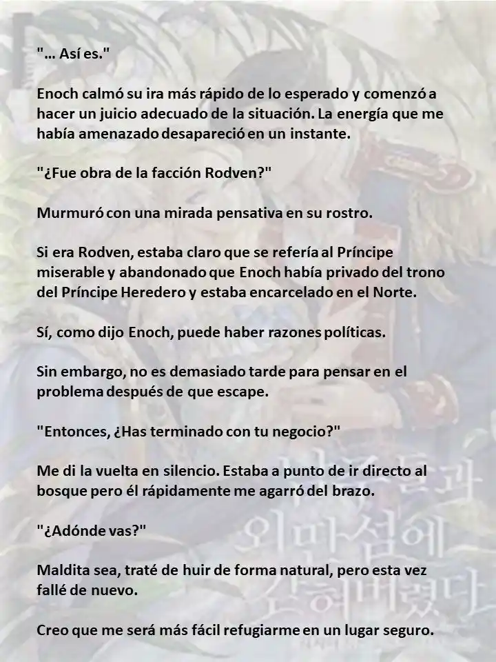 Estoy Atrapada En Una Isla Remota Con Los Protagonistas Masculinos (Novela) - Capítulo 1 - Página 5 - LectorTMOo