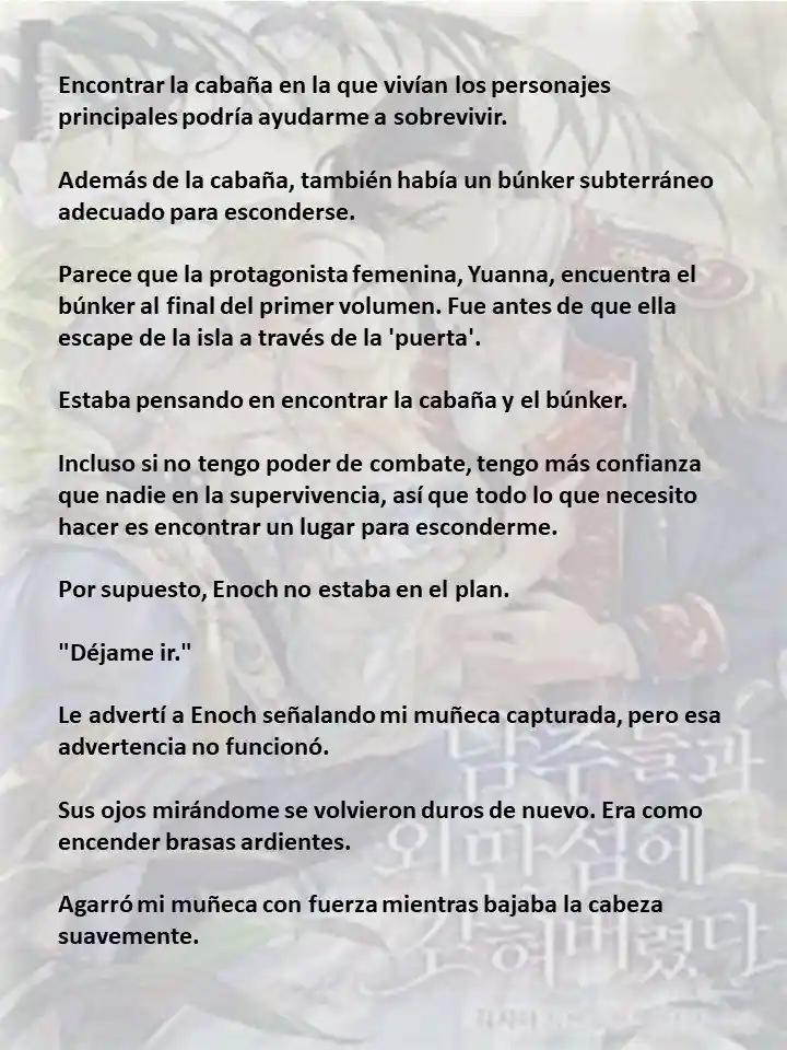Estoy Atrapada En Una Isla Remota Con Los Protagonistas Masculinos (Novela) - Capítulo 1 - Página 6 - LectorTMOo
