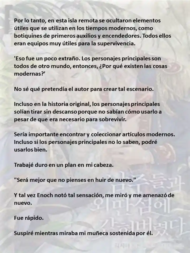 Estoy Atrapada En Una Isla Remota Con Los Protagonistas Masculinos (Novela) - Capítulo 1 - Página 9 - LectorTMOo