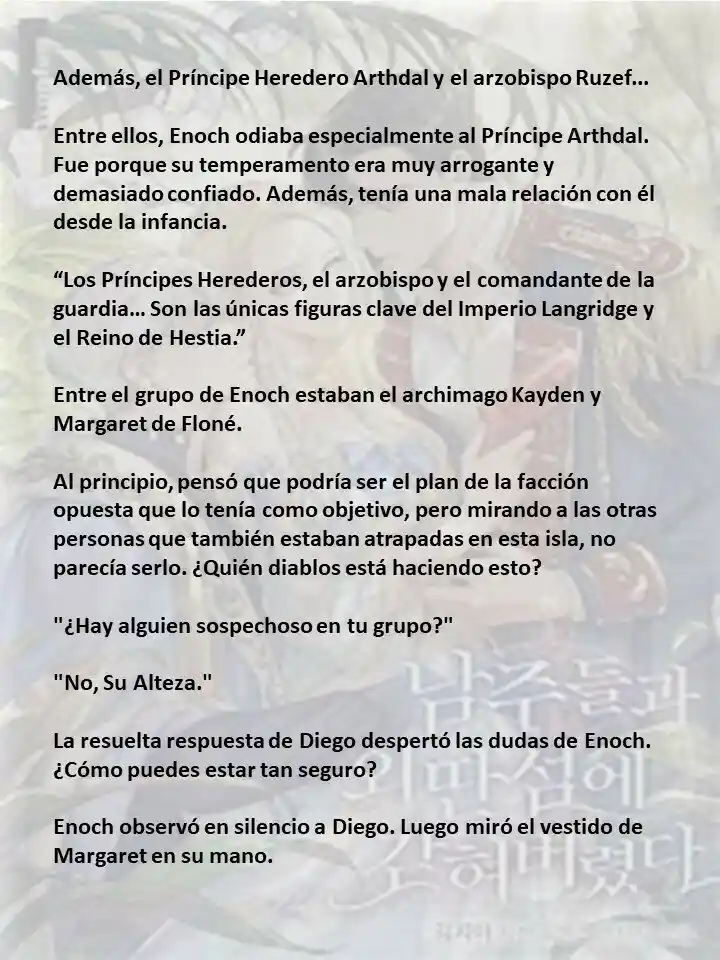 Estoy Atrapada En Una Isla Remota Con Los Protagonistas Masculinos (Novela) - Capítulo 19 - Página 4 - LectorTMOo