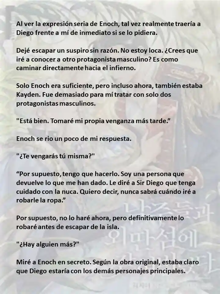 Estoy Atrapada En Una Isla Remota Con Los Protagonistas Masculinos (Novela) - Capítulo 20 - Página 4 - LectorTMOo
