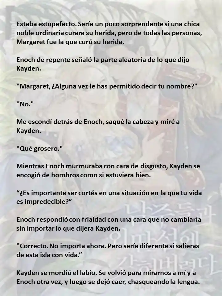 Estoy Atrapada En Una Isla Remota Con Los Protagonistas Masculinos (Novela) - Capítulo 21 - Página 4 - LectorTMOo