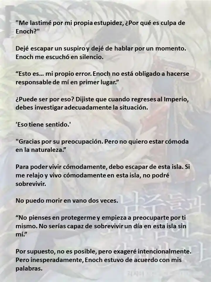 Estoy Atrapada En Una Isla Remota Con Los Protagonistas Masculinos (Novela) - Capítulo 24 - Página 7 - LectorTMOo