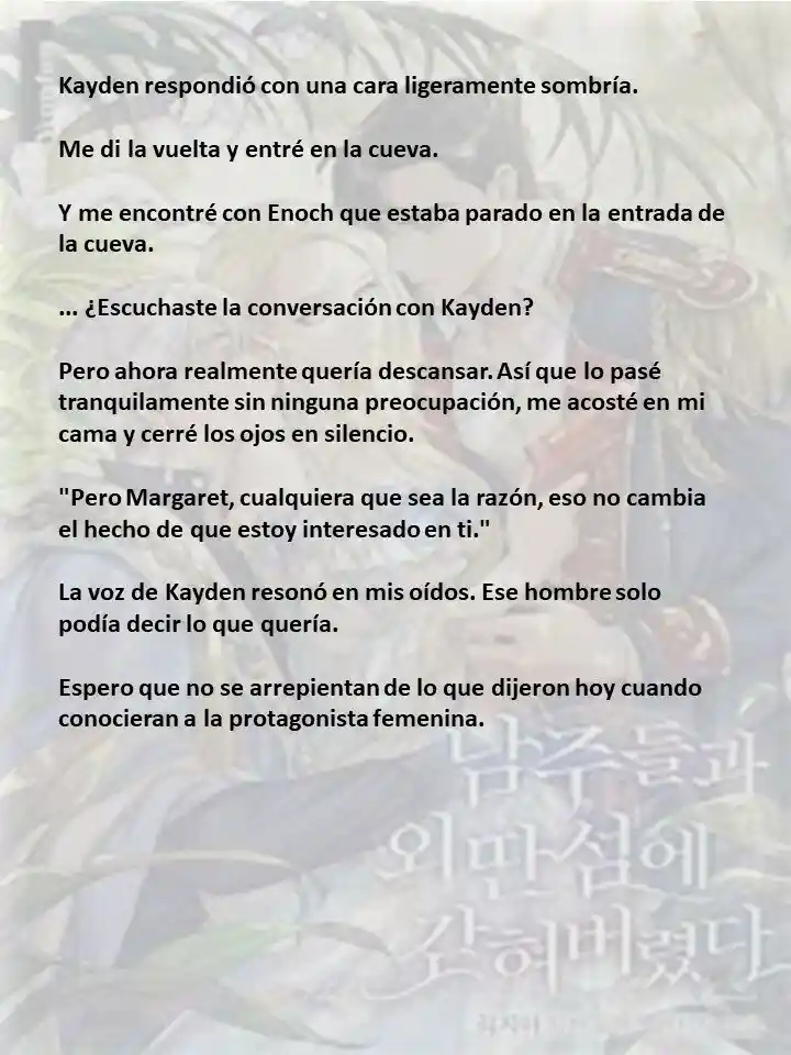 Estoy Atrapada En Una Isla Remota Con Los Protagonistas Masculinos (Novela) - Capítulo 25 - Página 9 - LectorTMOo