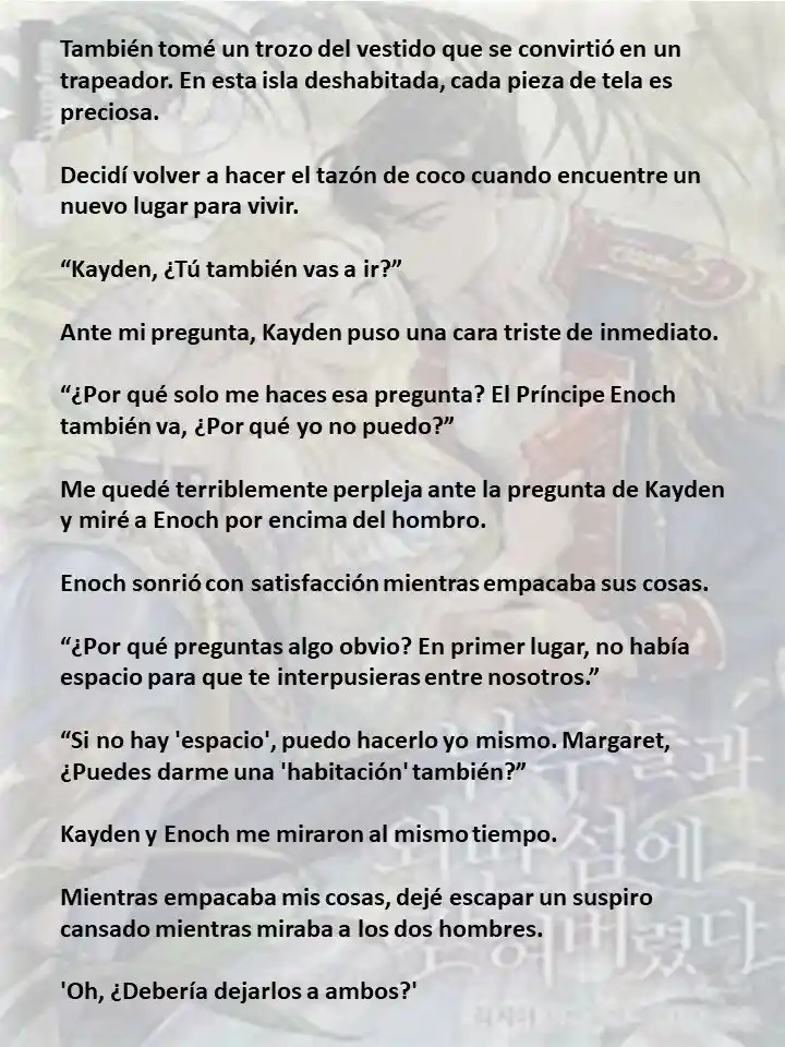 Estoy Atrapada En Una Isla Remota Con Los Protagonistas Masculinos (Novela) - Capítulo 27 - Página 9 - LectorTMOo