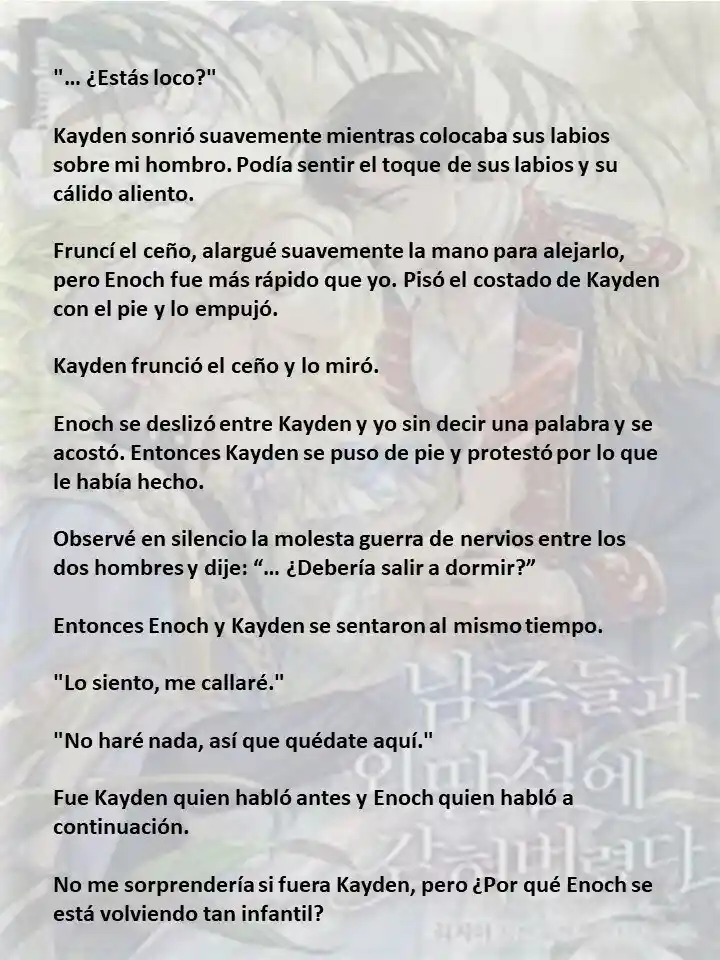Estoy Atrapada En Una Isla Remota Con Los Protagonistas Masculinos (Novela) - Capítulo 28 - Página 8 - LectorTMOo