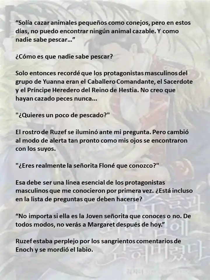 Estoy Atrapada En Una Isla Remota Con Los Protagonistas Masculinos (Novela) - Capítulo 30 - Página 8 - LectorTMOo