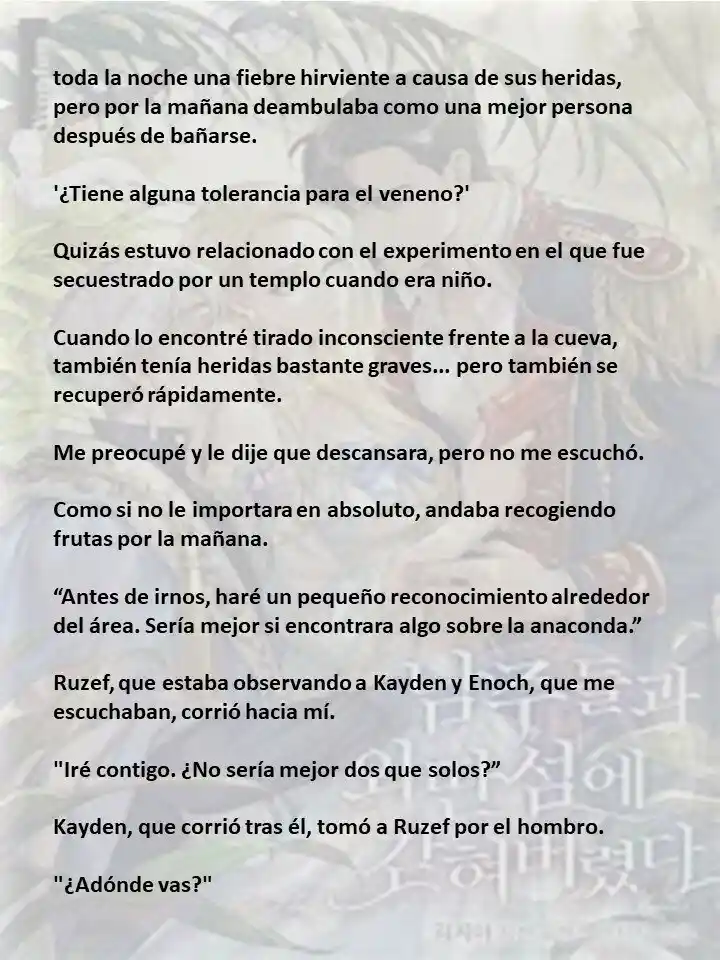 Estoy Atrapada En Una Isla Remota Con Los Protagonistas Masculinos (Novela) - Capítulo 34 - Página 8 - LectorTMOo