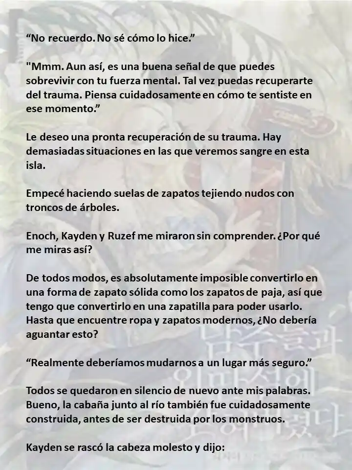 Estoy Atrapada En Una Isla Remota Con Los Protagonistas Masculinos (Novela) - Capítulo 37 - Página 6 - LectorTMOo