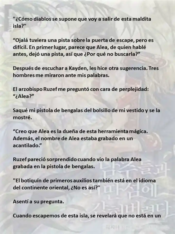 Estoy Atrapada En Una Isla Remota Con Los Protagonistas Masculinos (Novela) - Capítulo 37 - Página 7 - LectorTMOo