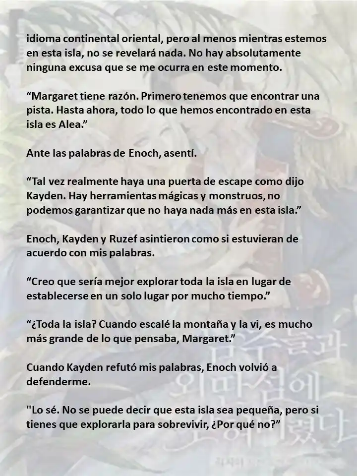 Estoy Atrapada En Una Isla Remota Con Los Protagonistas Masculinos (Novela) - Capítulo 37 - Página 8 - LectorTMOo
