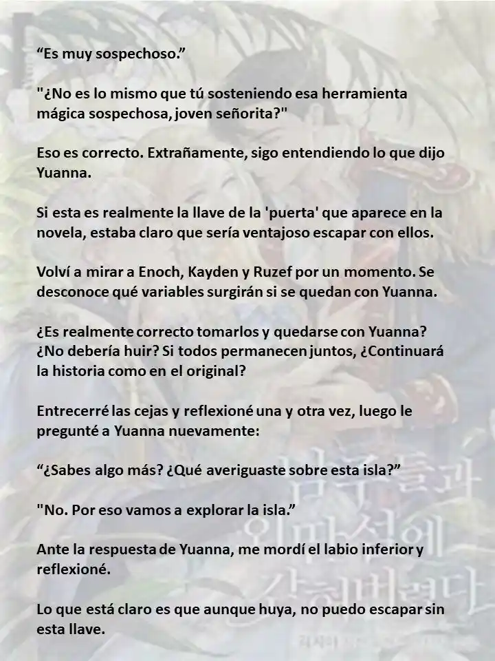 Estoy Atrapada En Una Isla Remota Con Los Protagonistas Masculinos (Novela) - Capítulo 43 - Página 7 - LectorTMOo