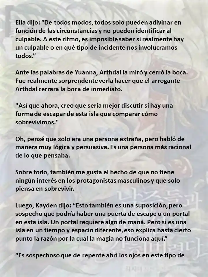 Estoy Atrapada En Una Isla Remota Con Los Protagonistas Masculinos (Novela) - Capítulo 46 - Página 4 - LectorTMOo