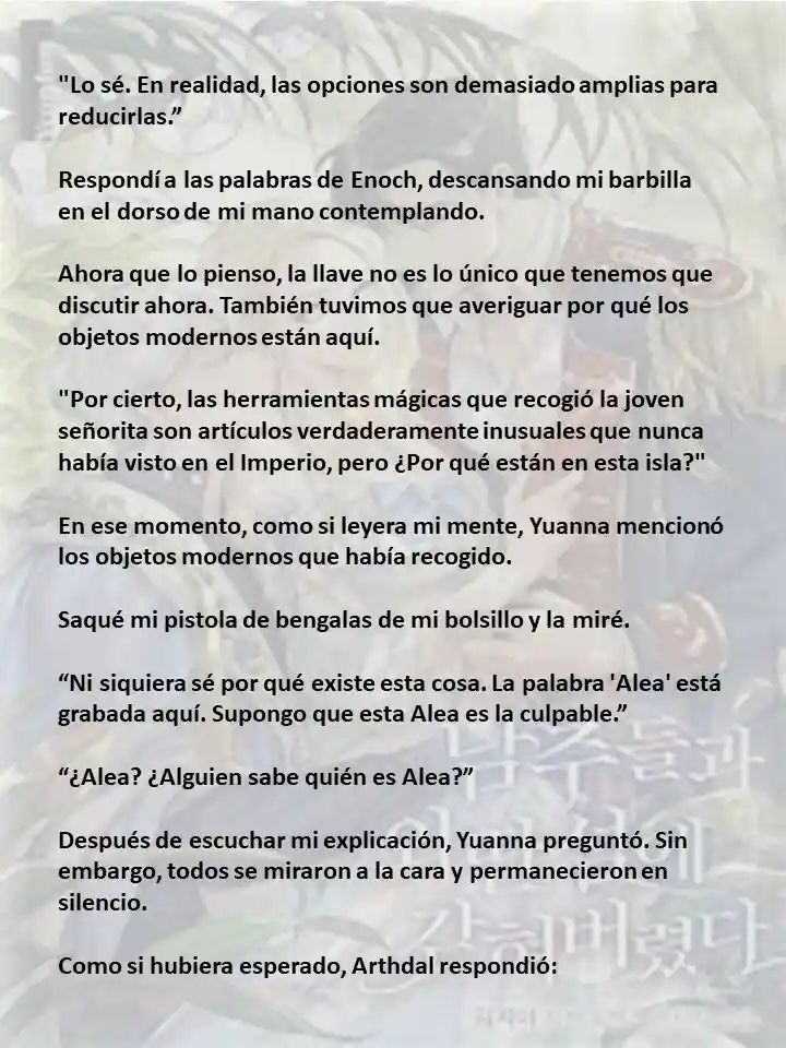 Estoy Atrapada En Una Isla Remota Con Los Protagonistas Masculinos (Novela) - Capítulo 46 - Página 8 - LectorTMOo