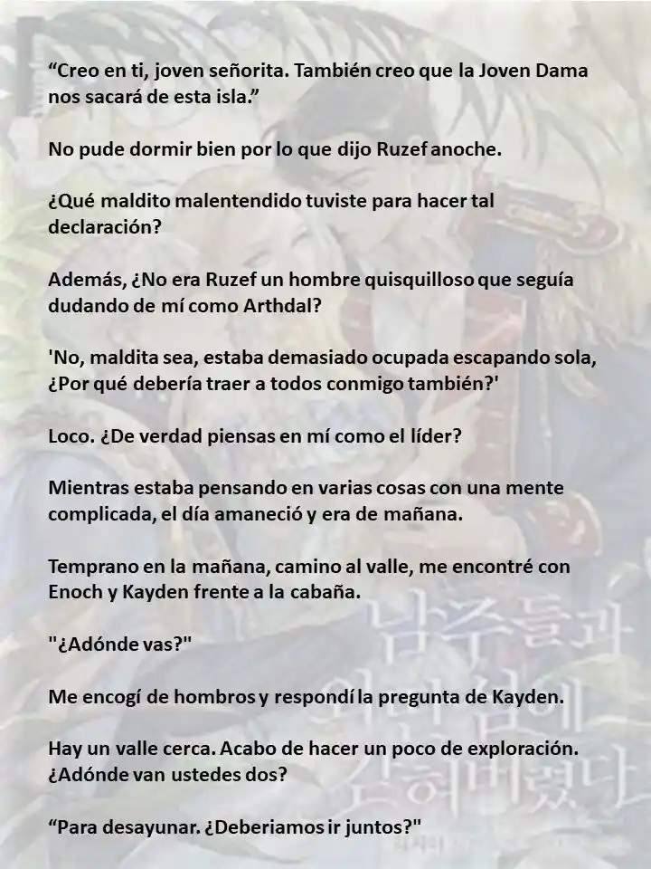 Estoy Atrapada En Una Isla Remota Con Los Protagonistas Masculinos (Novela) - Capítulo 49 - Página 7 - LectorTMOo