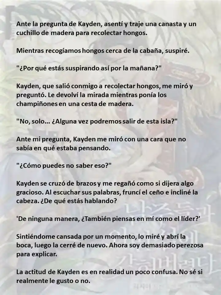 Estoy Atrapada En Una Isla Remota Con Los Protagonistas Masculinos (Novela) - Capítulo 49 - Página 8 - LectorTMOo