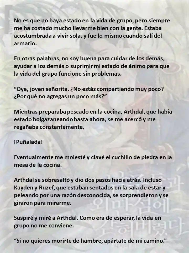Estoy Atrapada En Una Isla Remota Con Los Protagonistas Masculinos (Novela) - Capítulo 53 - Página 4 - LectorTMOo