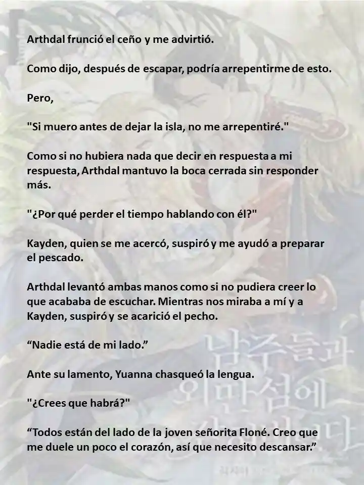 Estoy Atrapada En Una Isla Remota Con Los Protagonistas Masculinos (Novela) - Capítulo 53 - Página 9 - LectorTMOo