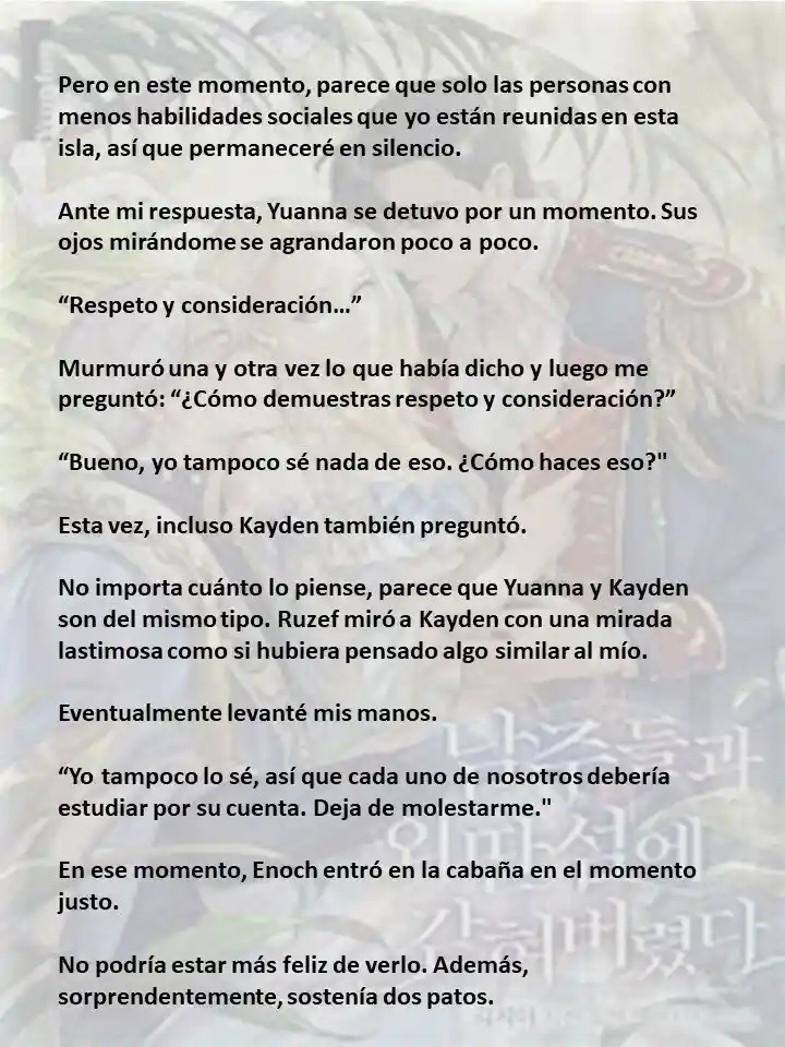 Estoy Atrapada En Una Isla Remota Con Los Protagonistas Masculinos (Novela) - Capítulo 54 - Página 9 - LectorTMOo