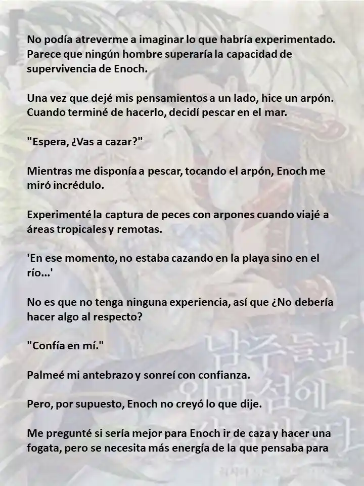 Estoy Atrapada En Una Isla Remota Con Los Protagonistas Masculinos (Novela) - Capítulo 6 - Página 8 - LectorTMOo