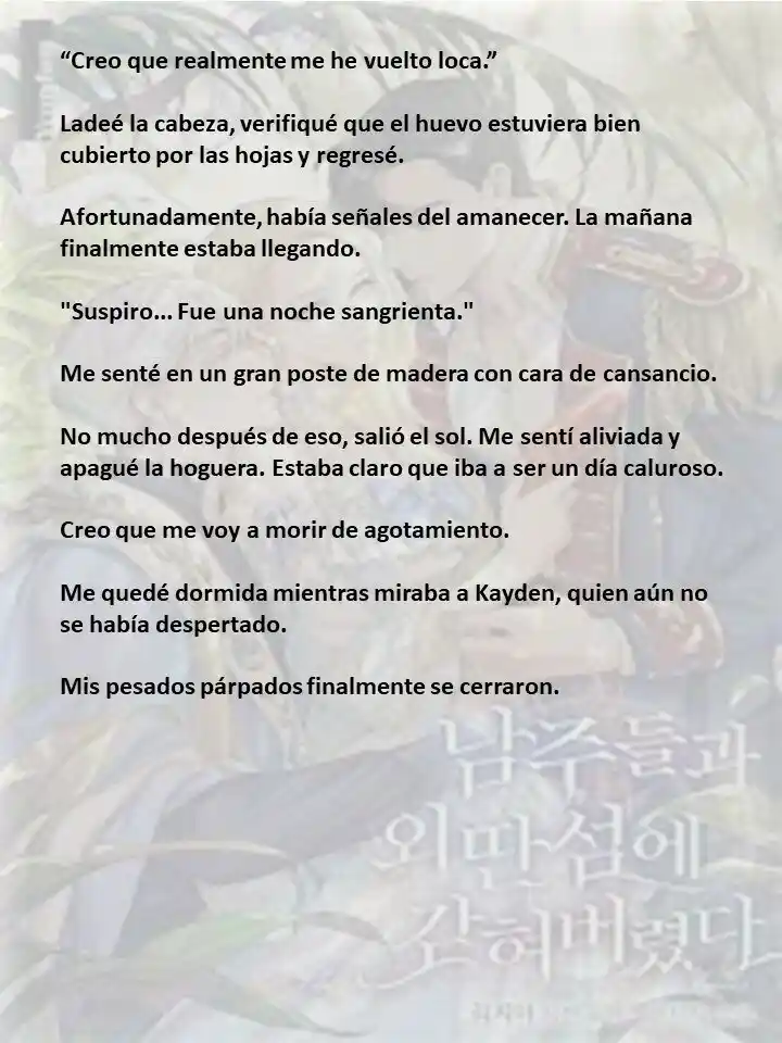 Estoy Atrapada En Una Isla Remota Con Los Protagonistas Masculinos (Novela) - Capítulo 63 - Página 4 - LectorTMOo
