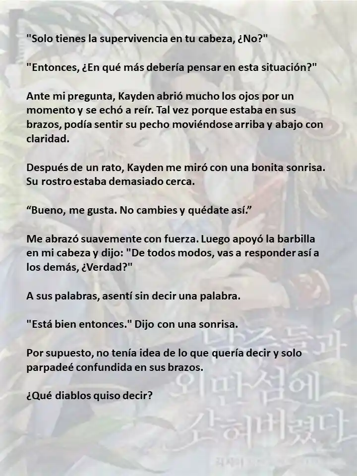 Estoy Atrapada En Una Isla Remota Con Los Protagonistas Masculinos (Novela) - Capítulo 65 - Página 5 - LectorTMOo