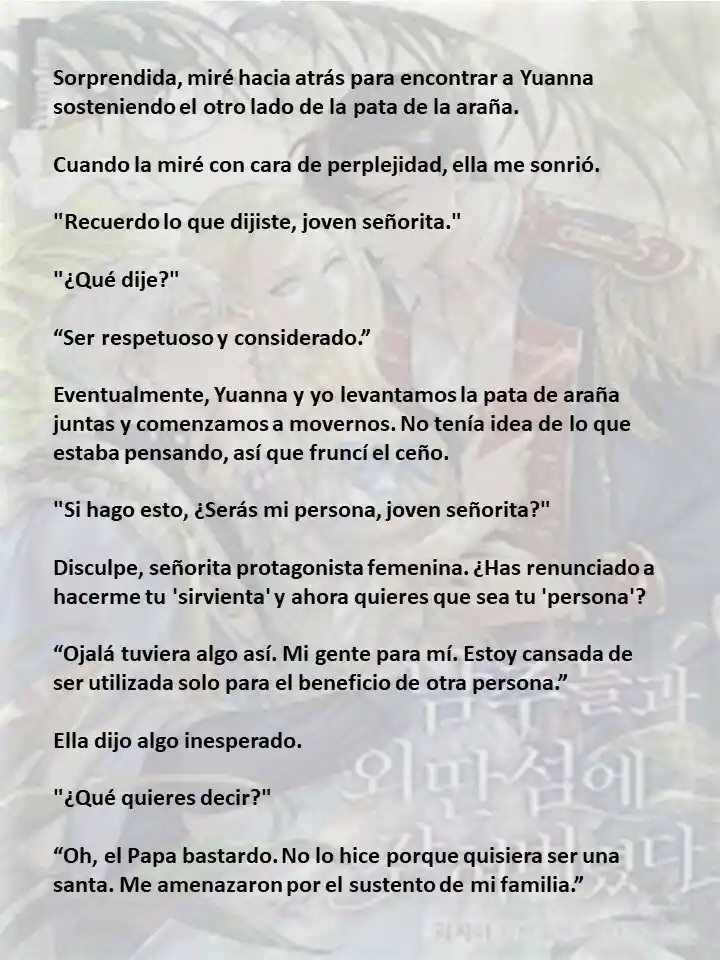 Estoy Atrapada En Una Isla Remota Con Los Protagonistas Masculinos (Novela) - Capítulo 72 - Página 8 - LectorTMOo