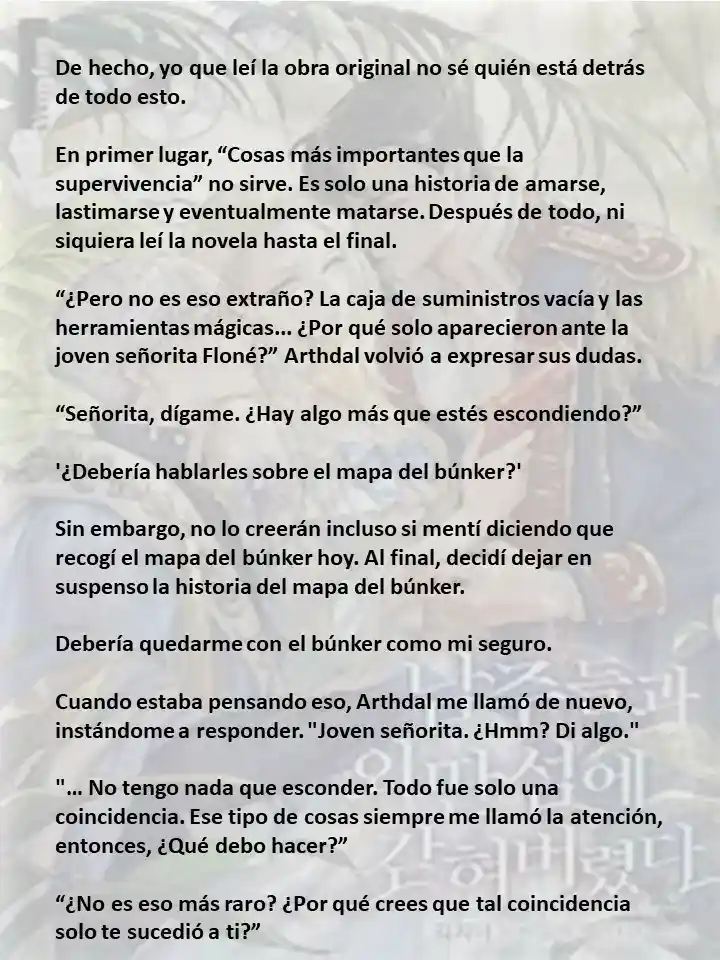 Estoy Atrapada En Una Isla Remota Con Los Protagonistas Masculinos (Novela) - Capítulo 89 - Página 8 - LectorTMOo