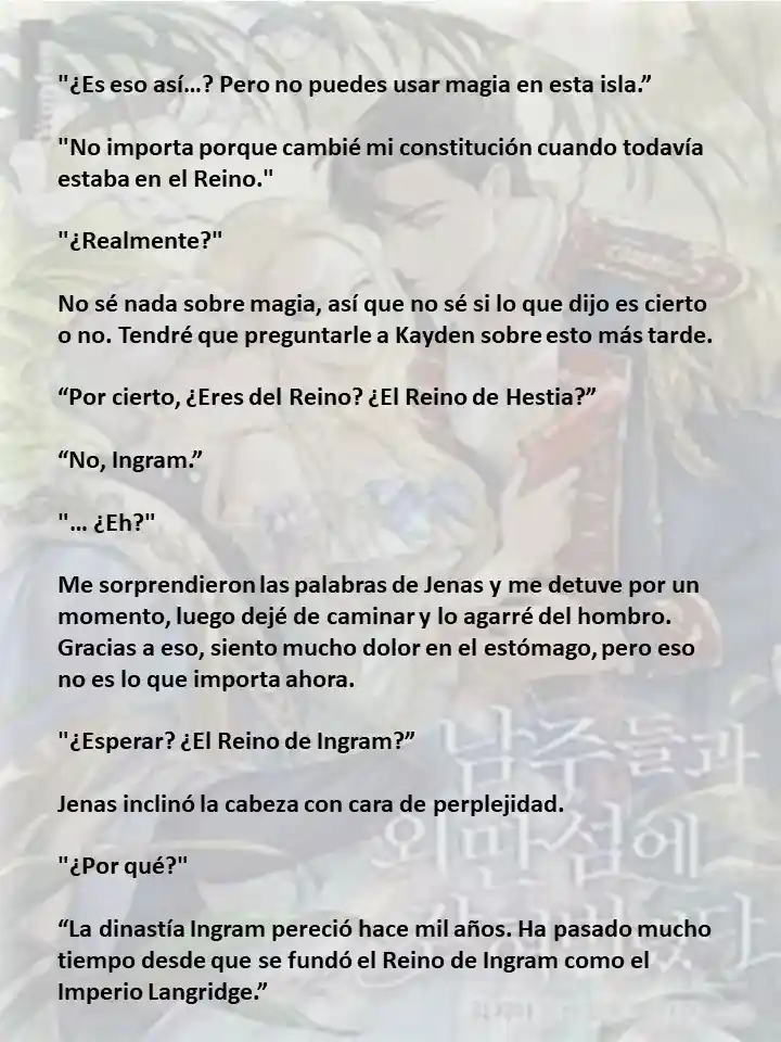 Estoy Atrapada En Una Isla Remota Con Los Protagonistas Masculinos (Novela) - Capítulo 95 - Página 8 - LectorTMOo