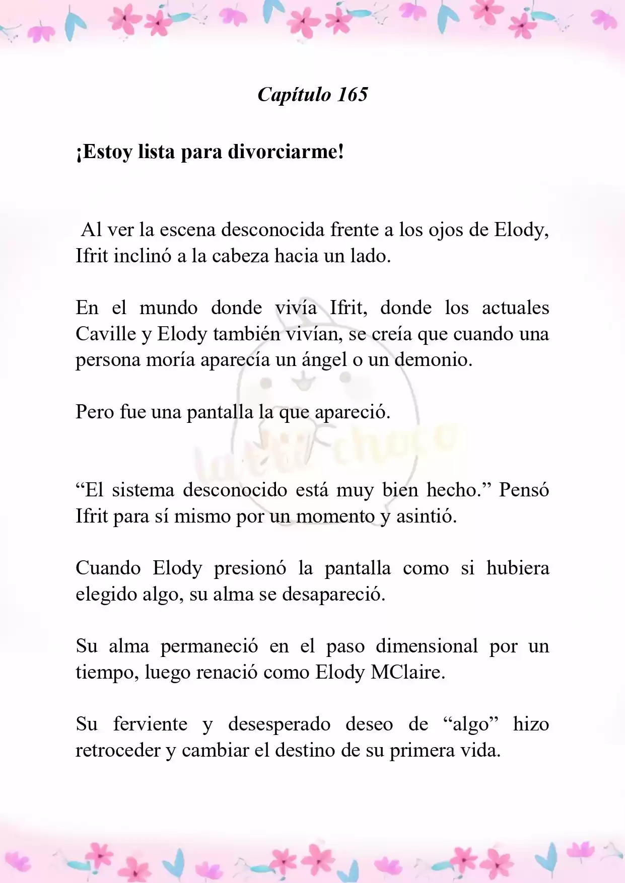 ¡Estoy Lista Para Divorciarme! (Novela) - Capítulo 165 - Página 2 - LectorTMOo