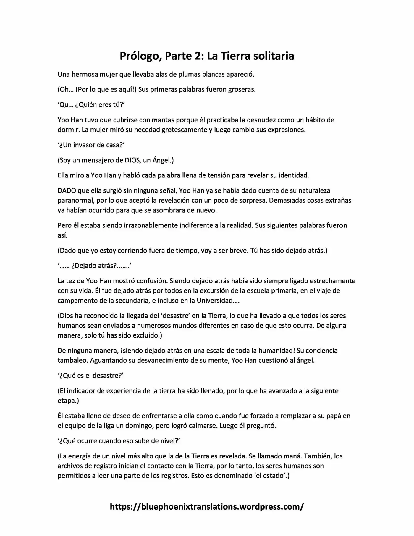 Everyone Else Is A Returnee (Novela) - Capítulo 0.50 - Página 1 - LectorTMOo