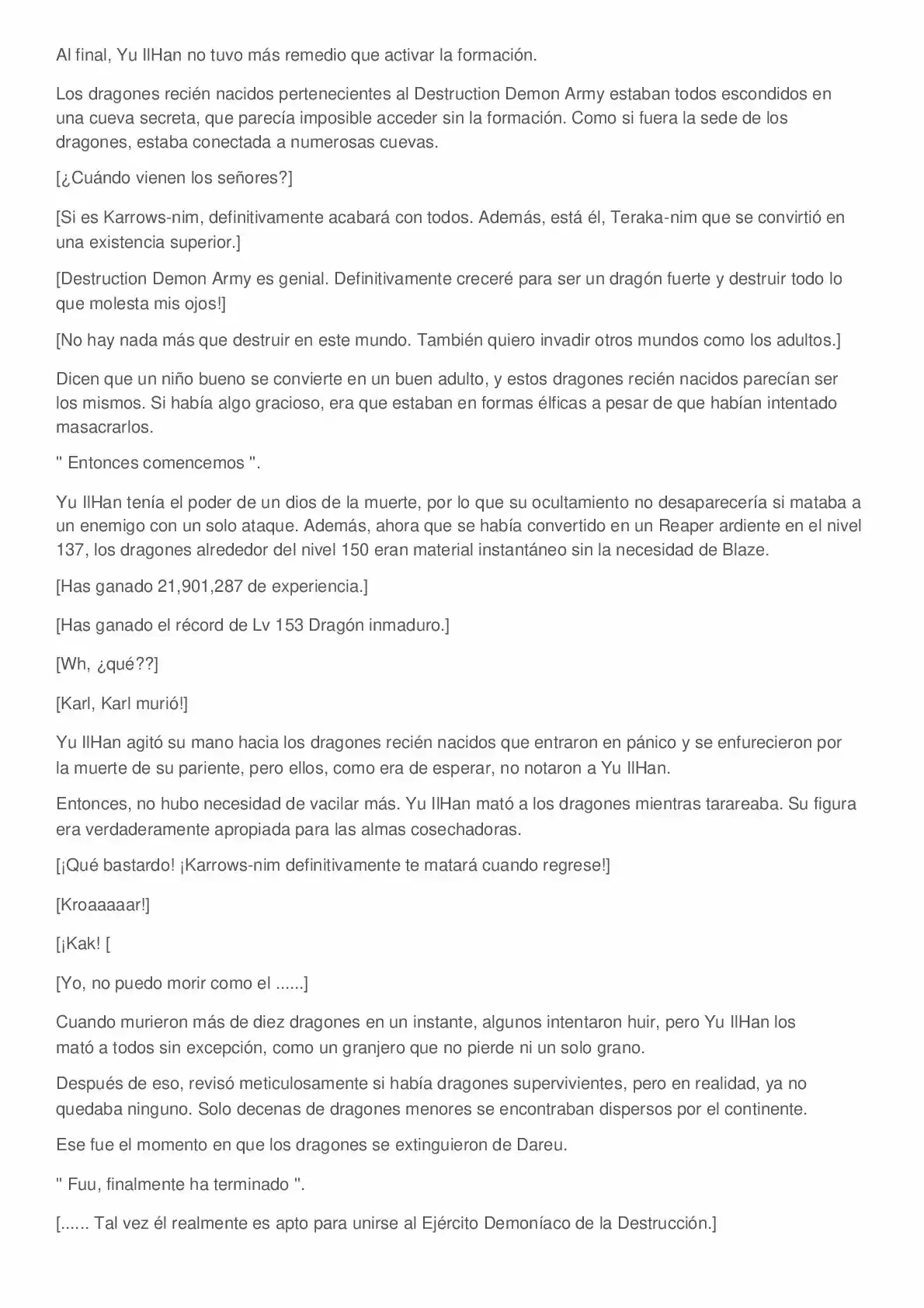Everyone Else Is A Returnee (Novela) - Capítulo 100 - Página 5 - LectorTMOo
