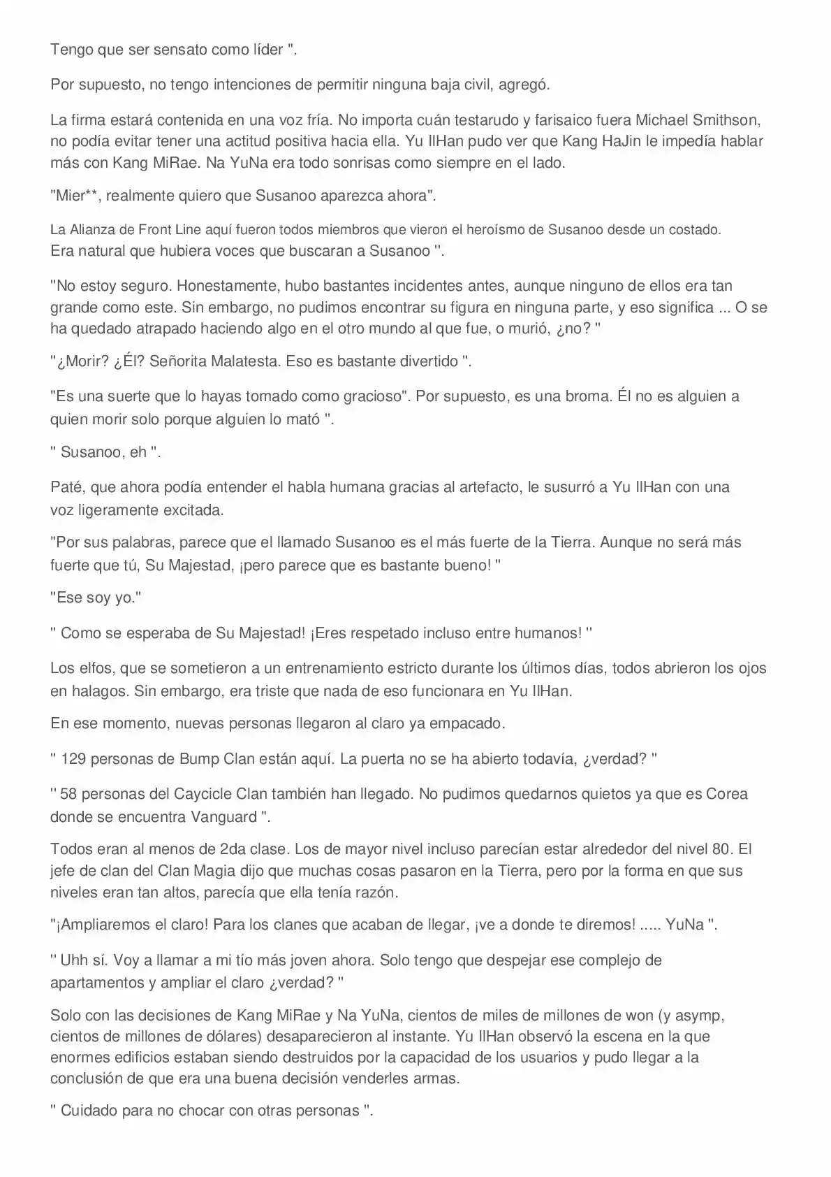 Everyone Else Is A Returnee (Novela) - Capítulo 109 - Página 5 - LectorTMOo