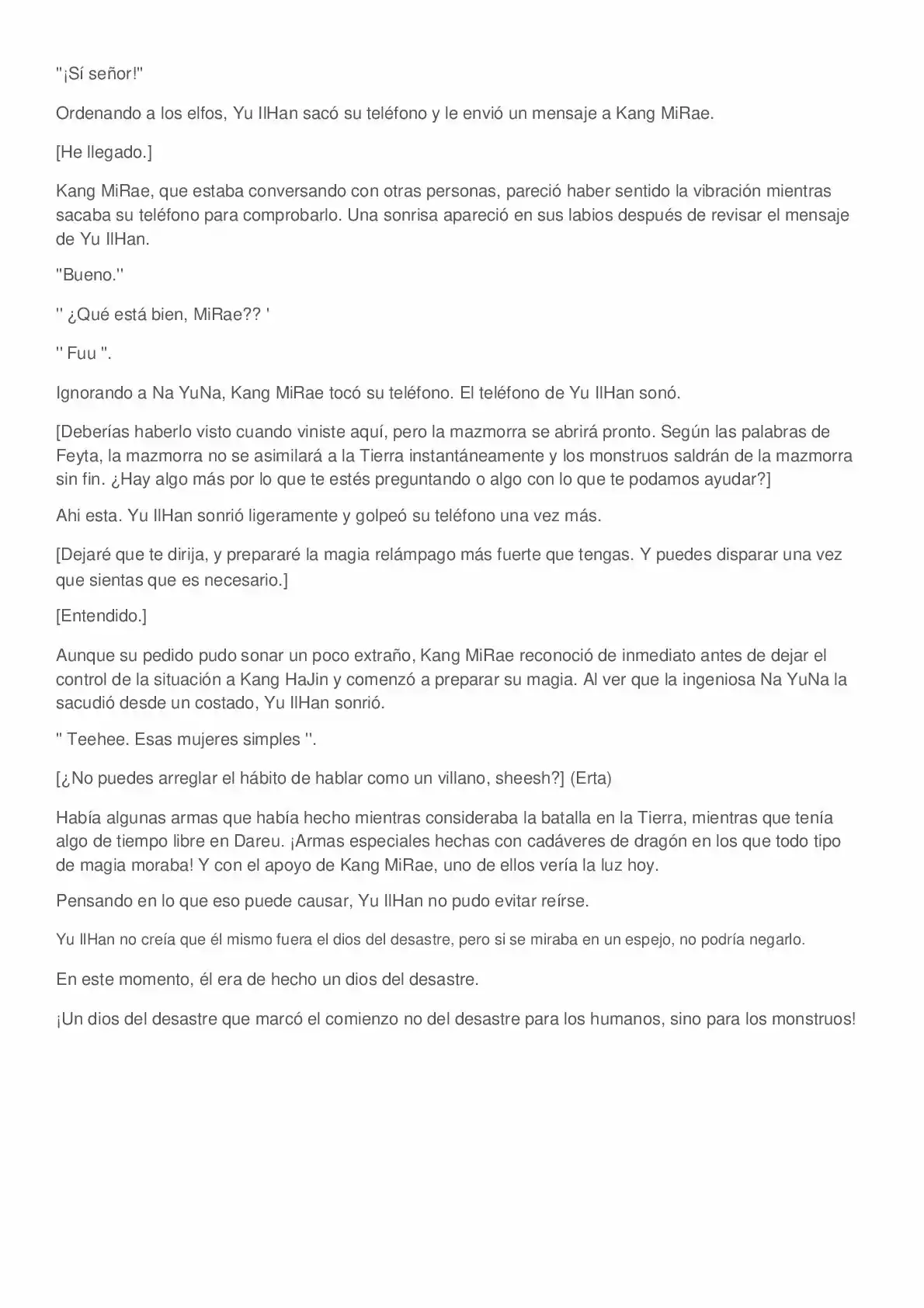 Everyone Else Is A Returnee (Novela) - Capítulo 109 - Página 6 - LectorTMOo