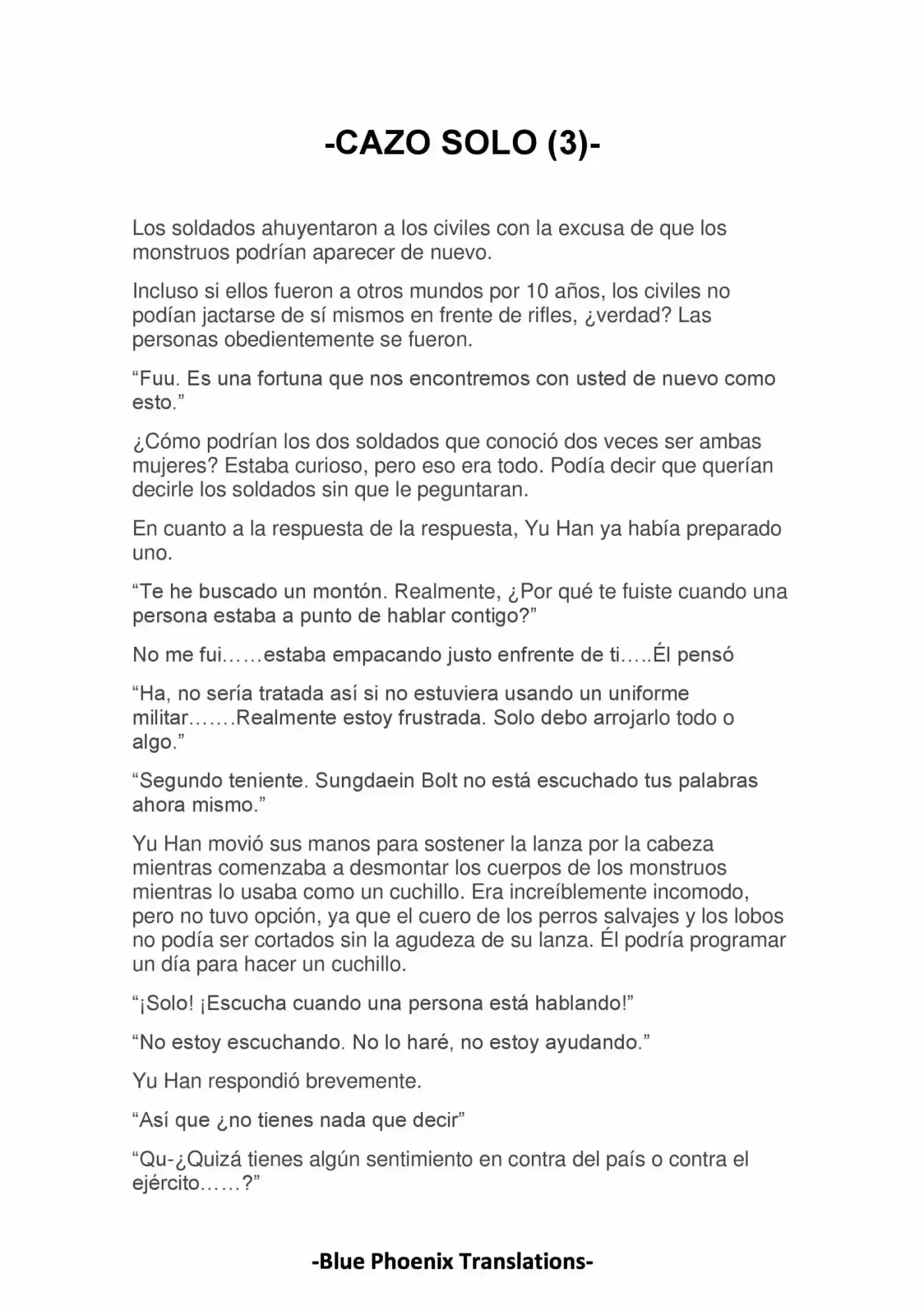 Everyone Else Is A Returnee (Novela) - Capítulo 11 - Página 1 - LectorTMOo
