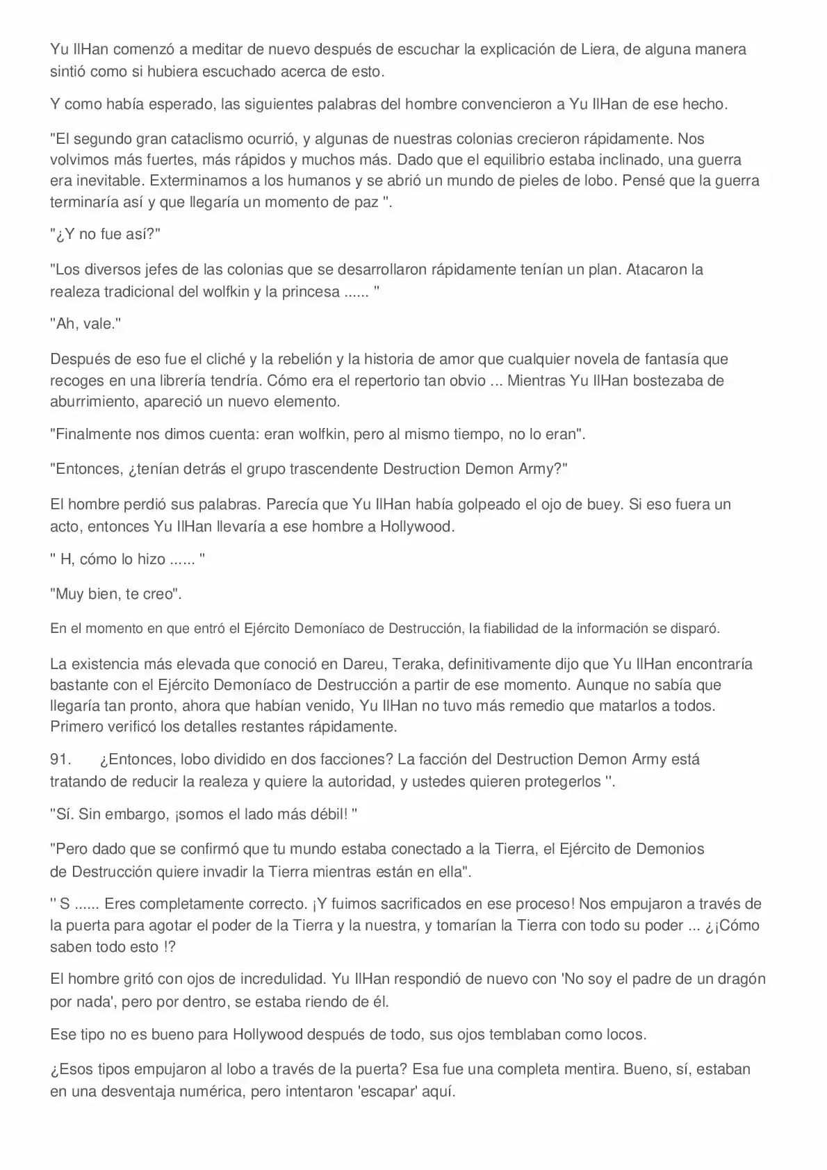 Everyone Else Is A Returnee (Novela) - Capítulo 112 - Página 4 - LectorTMOo