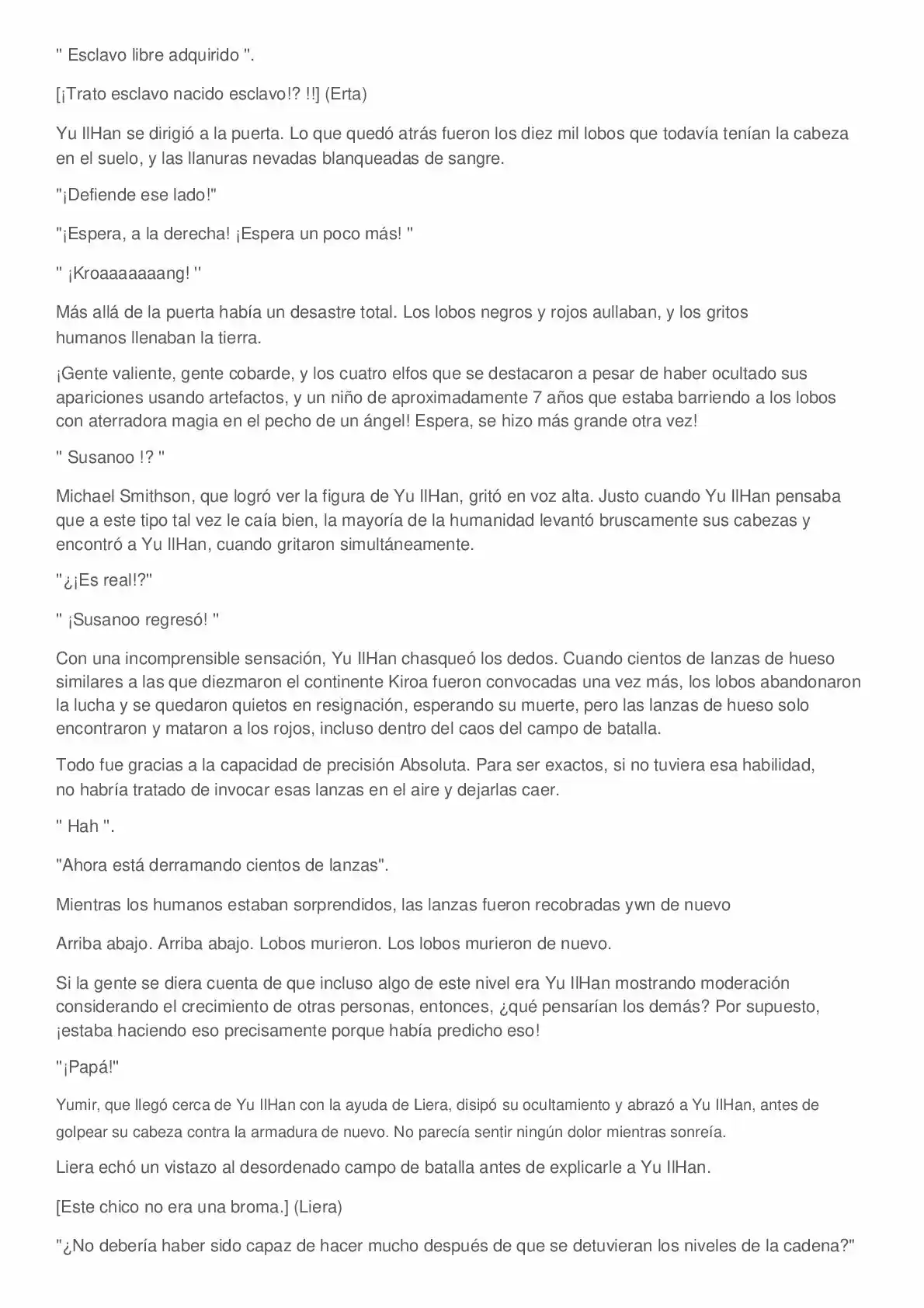 Everyone Else Is A Returnee (Novela) - Capítulo 116 - Página 4 - LectorTMOo